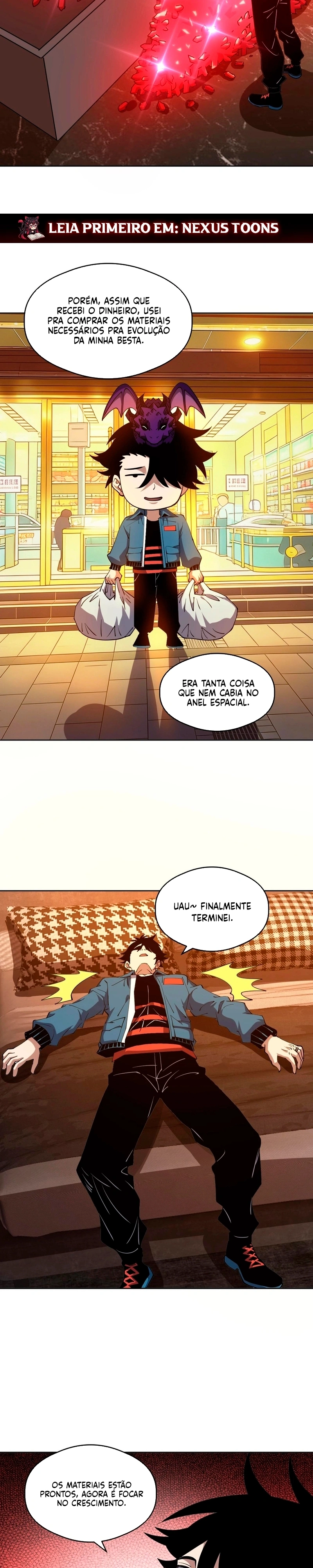 Domador de Bestas - Vejo Todas as Evoluções Capitulo 75 Pagina 9