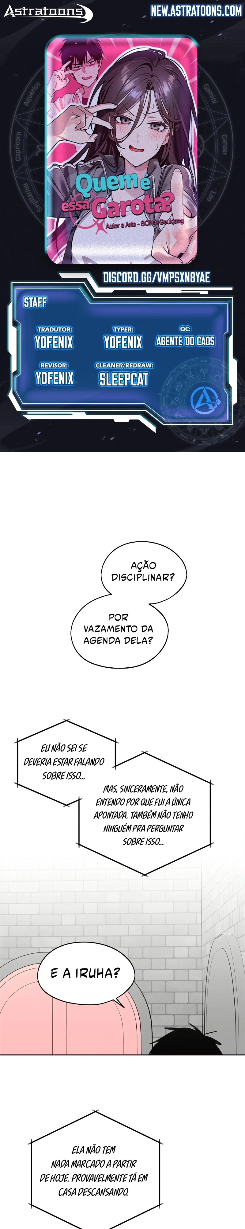 Quem é essa Garota? Capitulo 32 Pagina 1