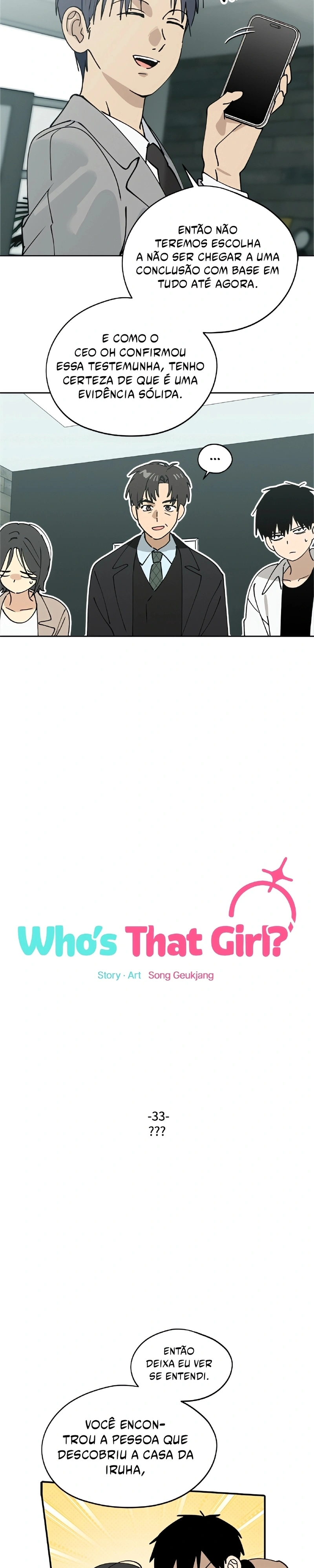 Quem é essa Garota? Capitulo 33 Pagina 6