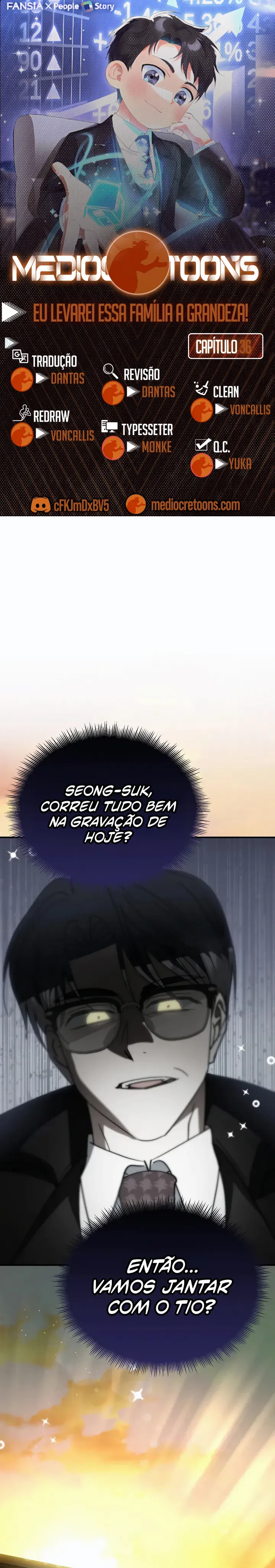  Eu levarei essa Família à Grandeza Capitulo 36 Pagina 1