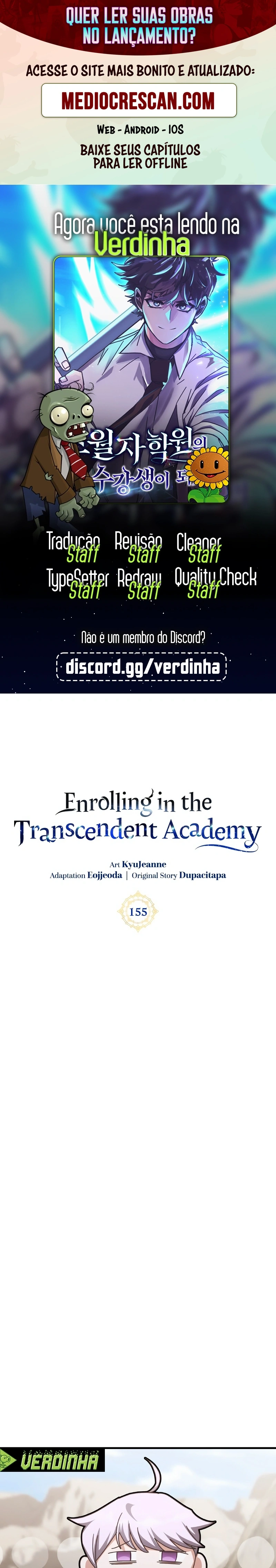 Academia da Transcendência Capitulo 155 Pagina 1