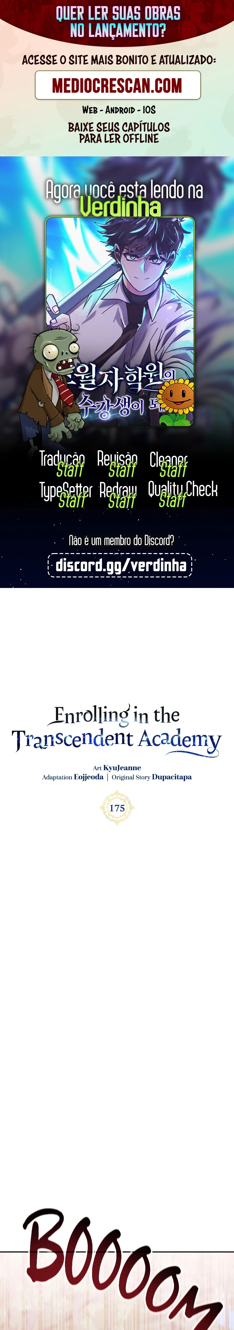 Academia da Transcendência Capitulo 175 Pagina 1