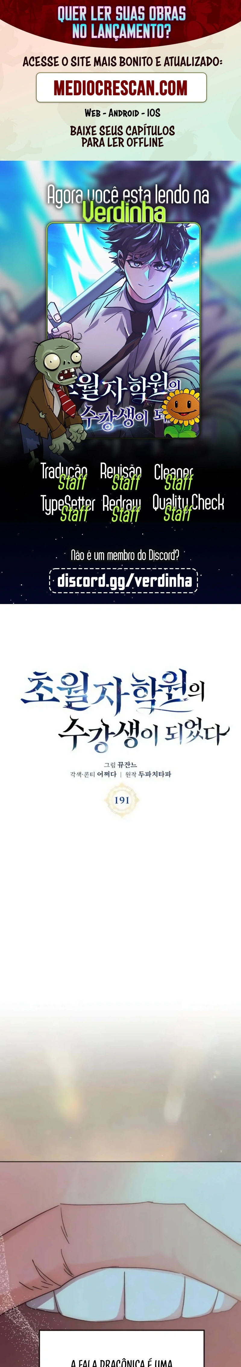 Academia da Transcendência Capitulo 191 Pagina 1