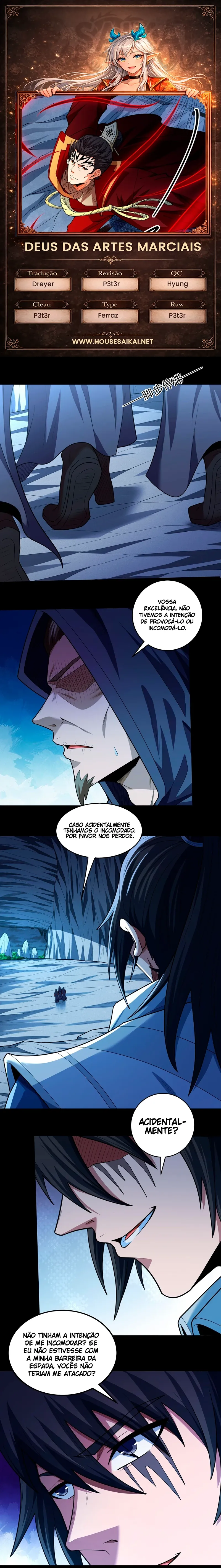 Deus das Artes Marciais Capitulo 255.1 Pagina 1