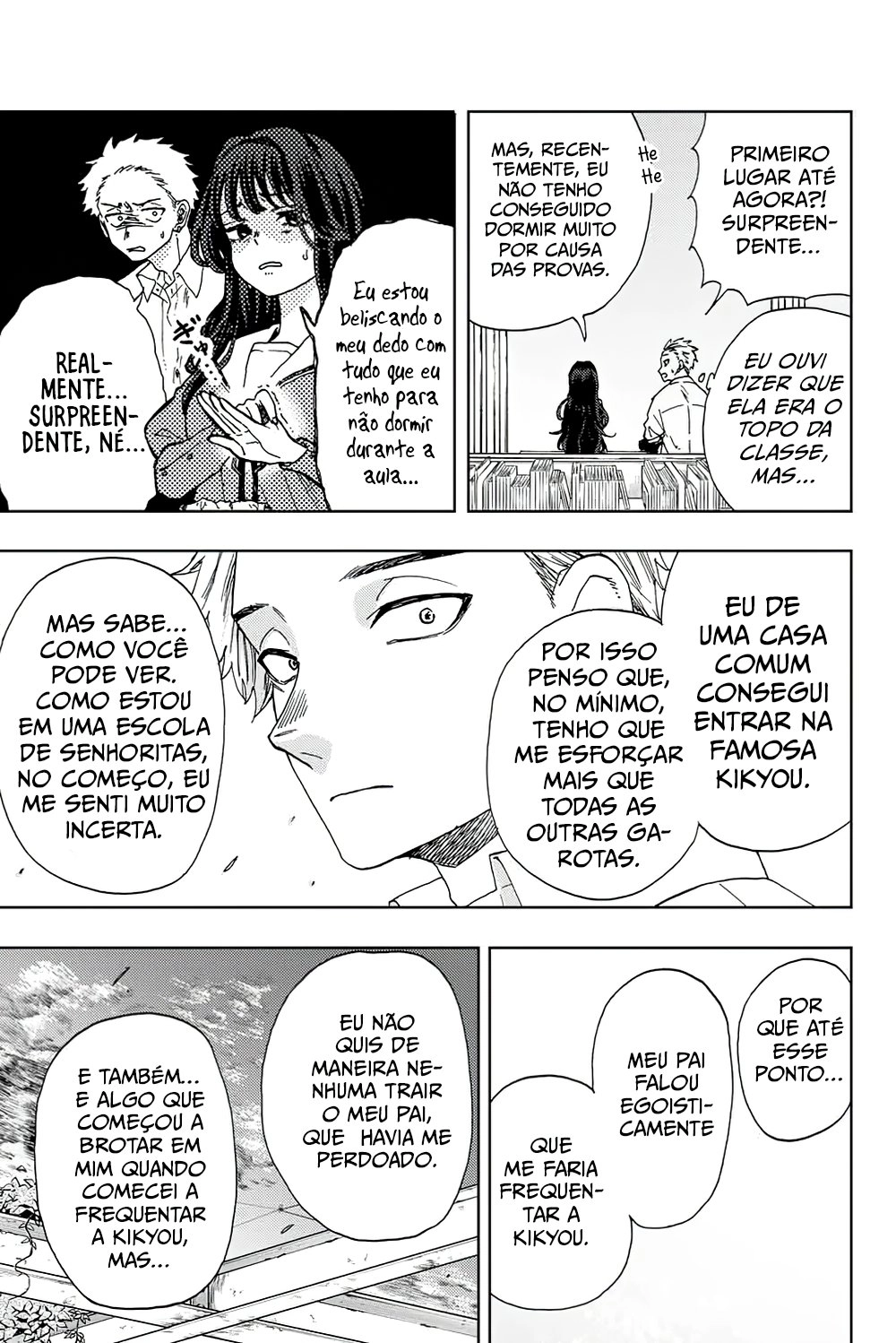 A flor perfumada desabrocha com dignidade  Capitulo 3 Pagina 28