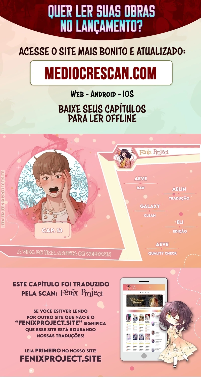 A Vida De Uma Artista De Webtoon Capitulo 13 Pagina 1