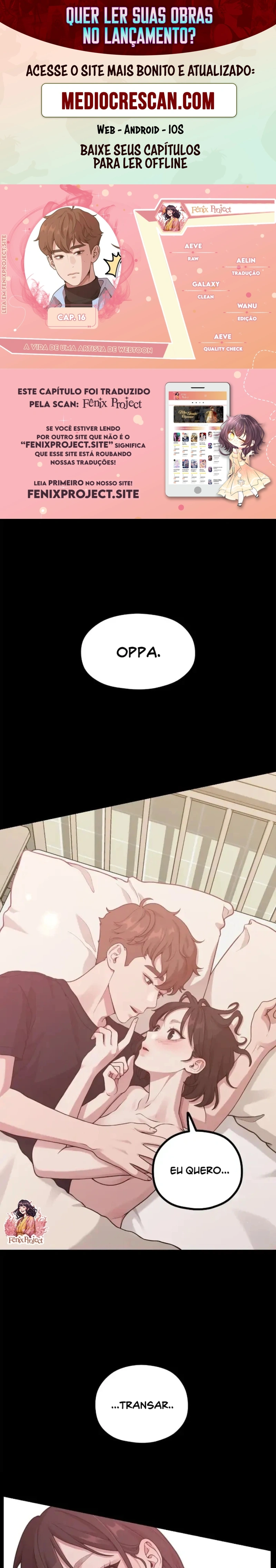 A Vida De Uma Artista De Webtoon Capitulo 16 Pagina 1