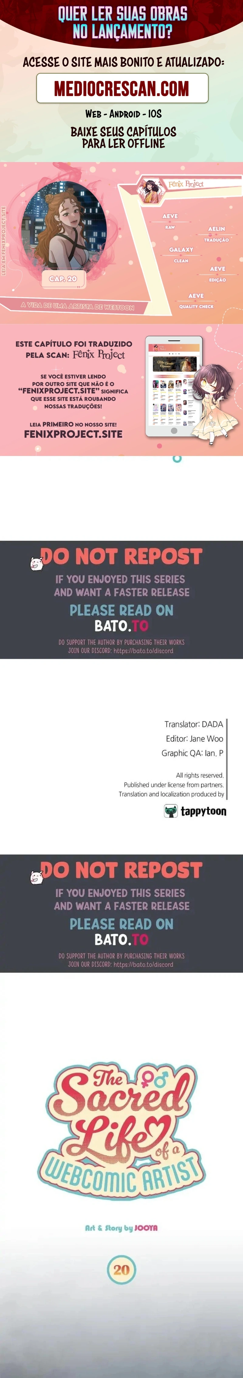 A Vida De Uma Artista De Webtoon Capitulo 20 Pagina 1