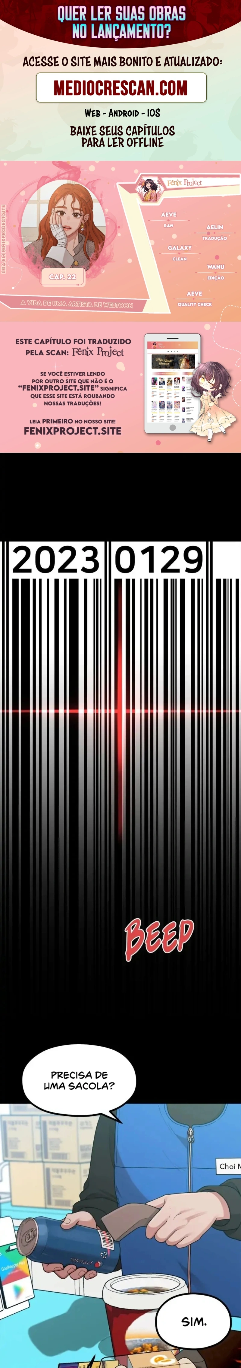 A Vida De Uma Artista De Webtoon Capitulo 22 Pagina 1