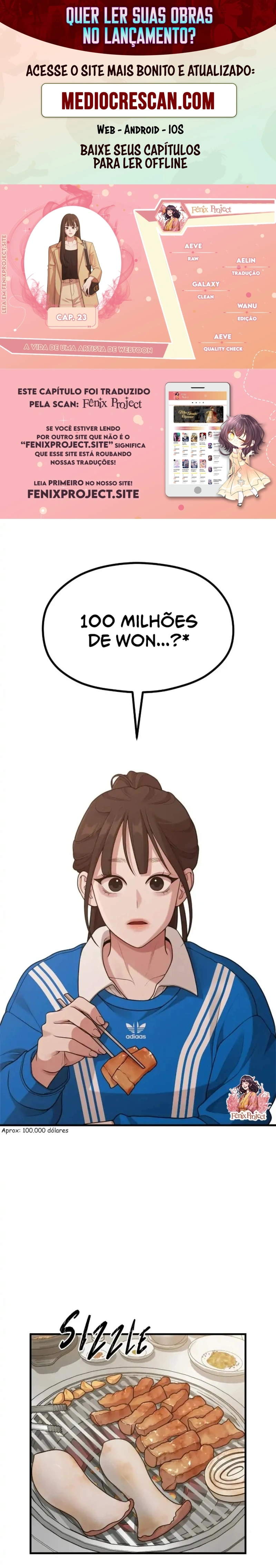 A Vida De Uma Artista De Webtoon Capitulo 23 Pagina 1