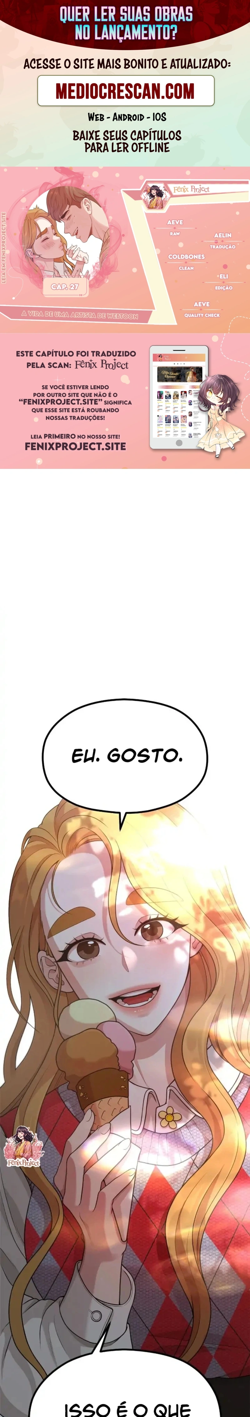 A Vida De Uma Artista De Webtoon Capitulo 27 Pagina 1