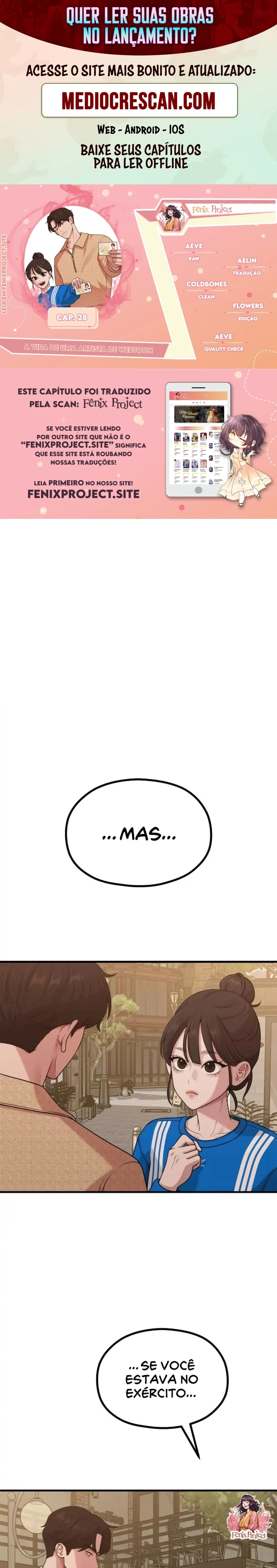 A Vida De Uma Artista De Webtoon Capitulo 28 Pagina 1