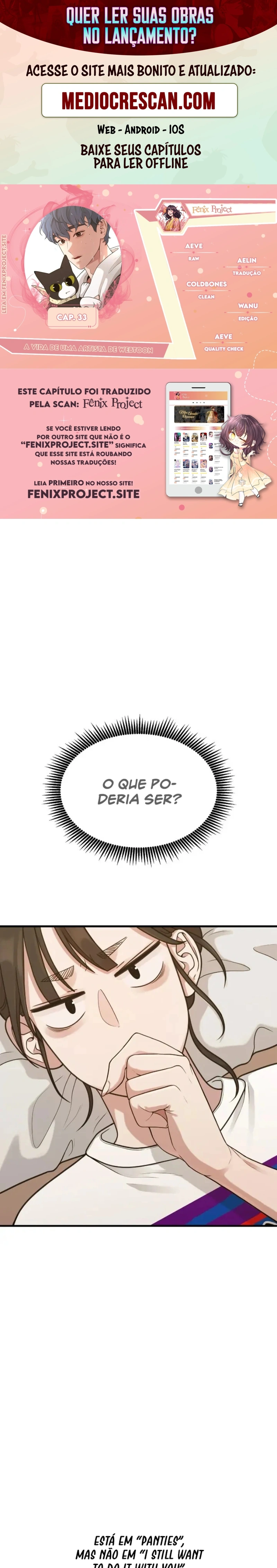 A Vida De Uma Artista De Webtoon Capitulo 33 Pagina 1