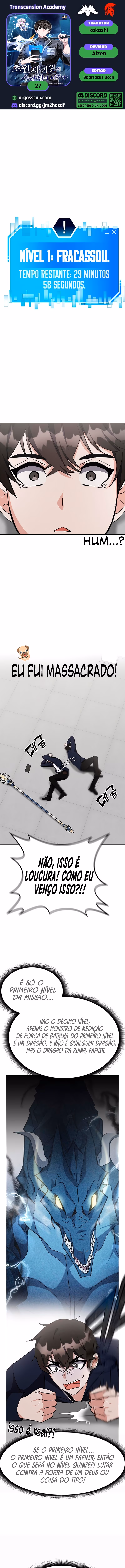 Academia da Transcendência Capitulo 27 Pagina 1