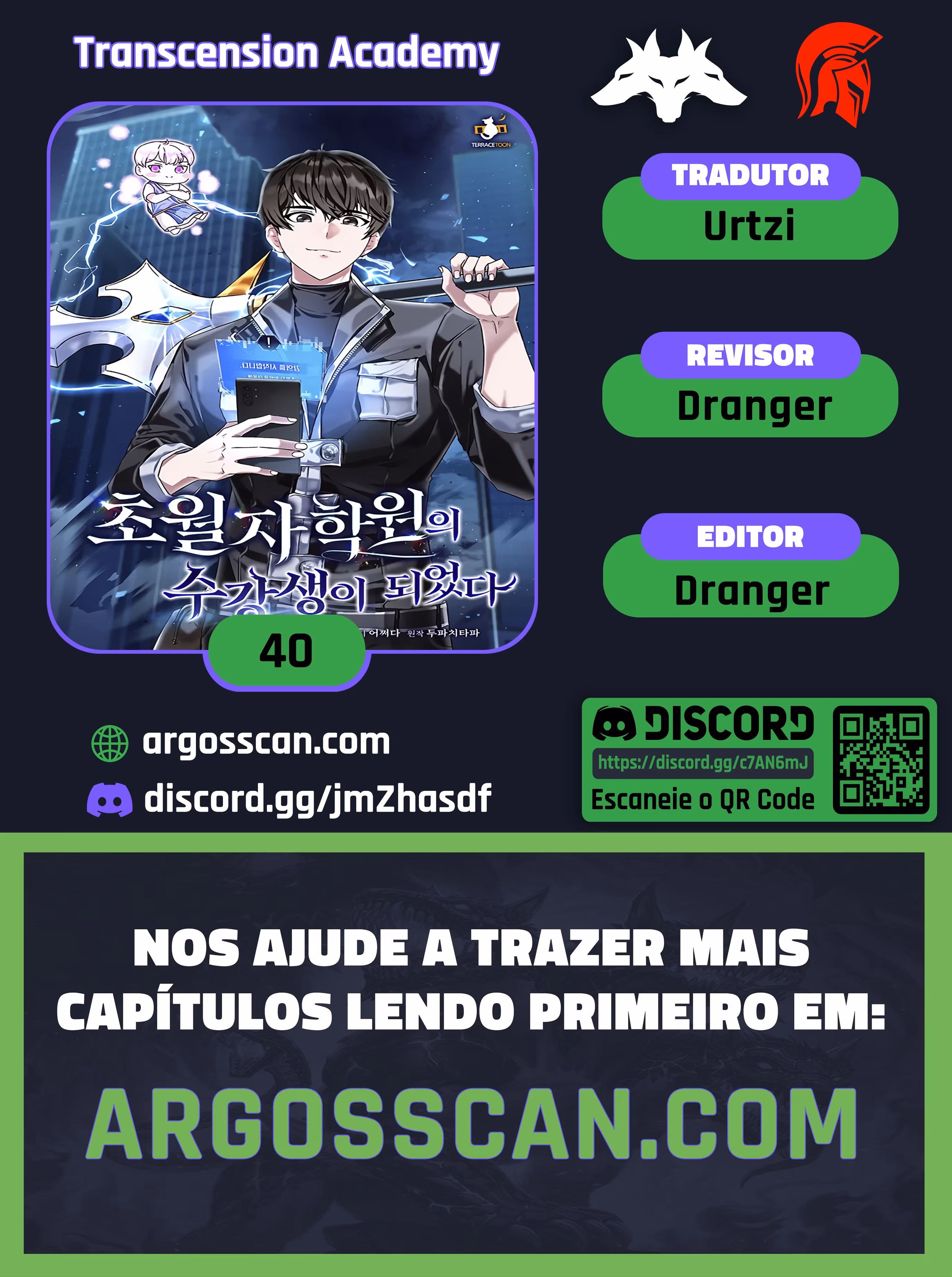 Academia da Transcendência Capitulo 40 Pagina 1