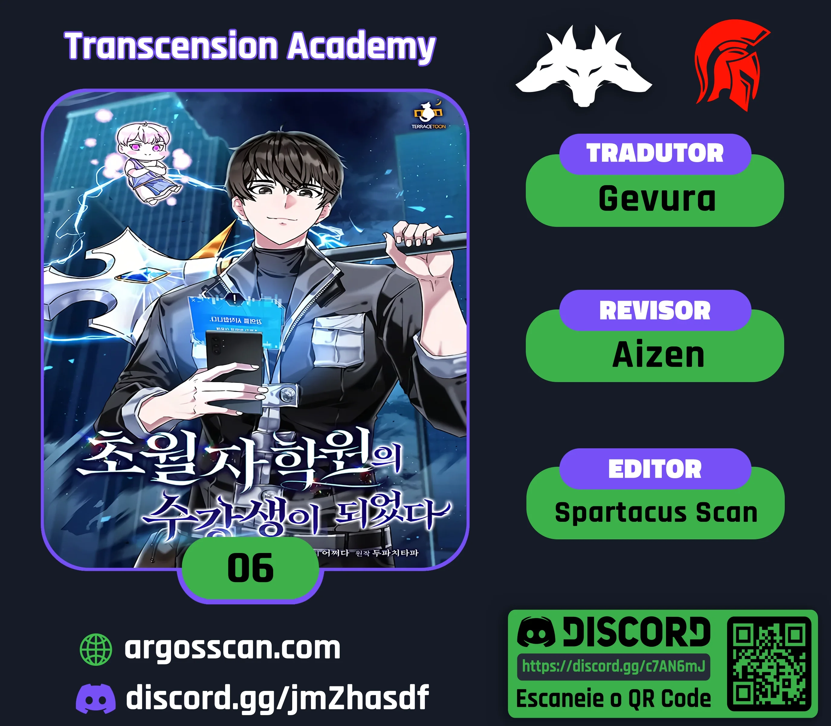 Academia da Transcendência Capitulo 6 Pagina 1