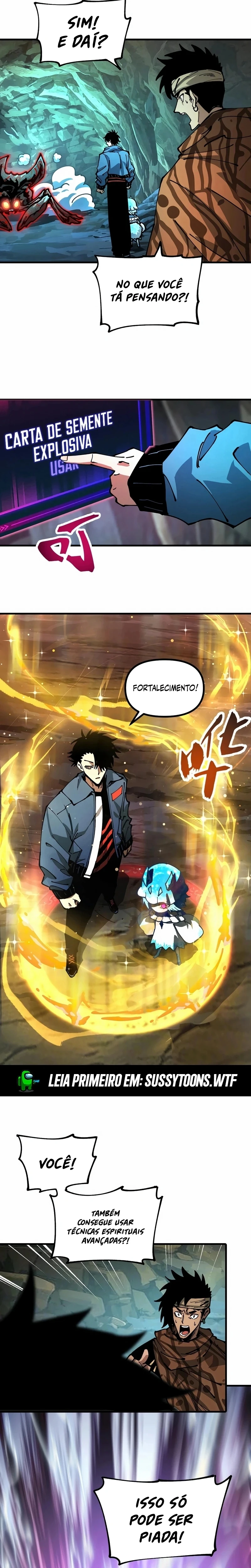 Controle Global de Bestas: Eu Posso Ver as Rotas de Evolução Capitulo 12 Pagina 8