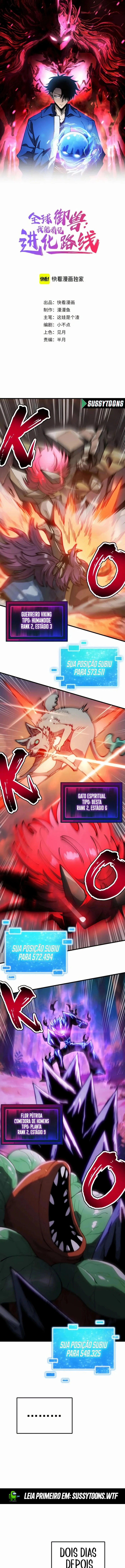 Controle Global de Bestas: Eu Posso Ver as Rotas de Evolução Capitulo 36 Pagina 2