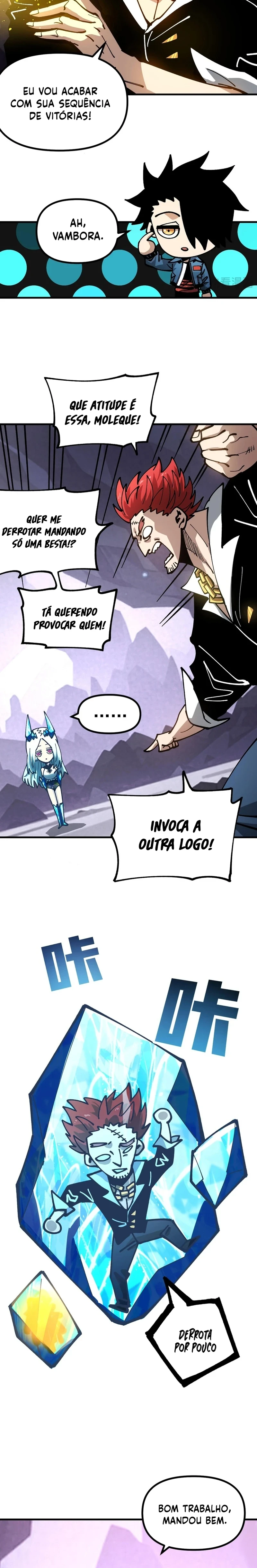 Controle Global de Bestas: Eu Posso Ver as Rotas de Evolução Capitulo 47 Pagina 8