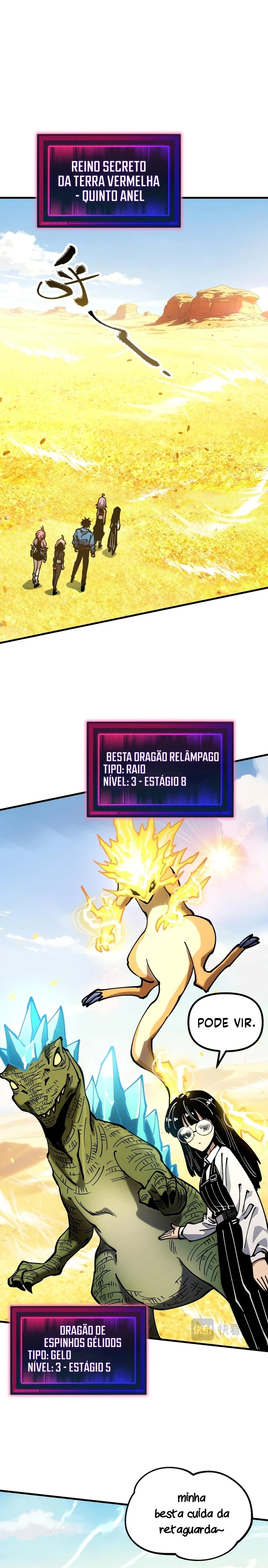 Controle Global de Bestas: Eu Posso Ver as Rotas de Evolução Capitulo 48 Pagina 8