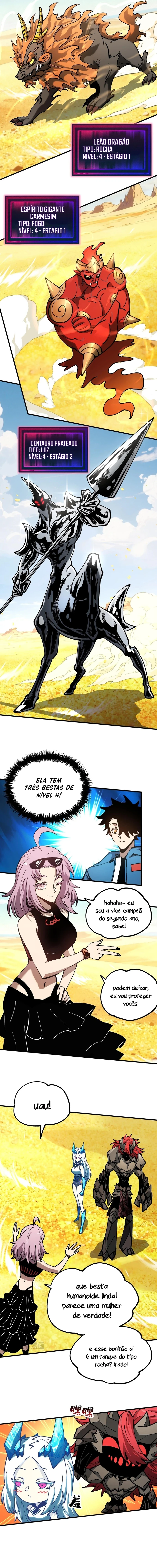 Controle Global de Bestas: Eu Posso Ver as Rotas de Evolução Capitulo 48 Pagina 9