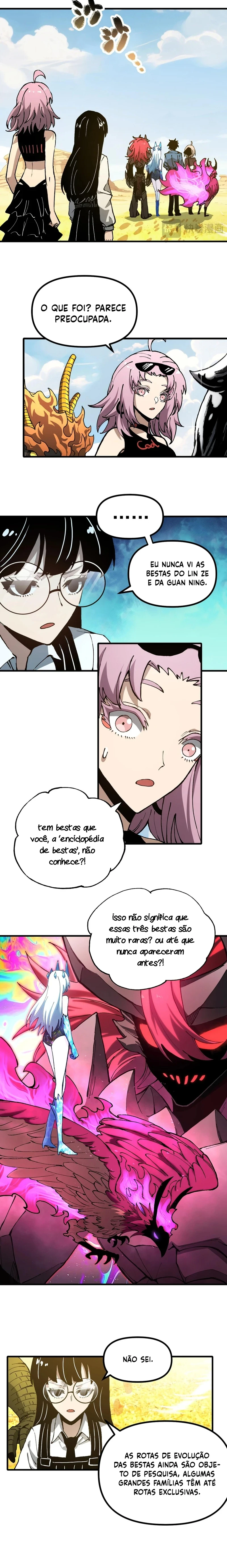 Controle Global de Bestas: Eu Posso Ver as Rotas de Evolução Capitulo 49 Pagina 4