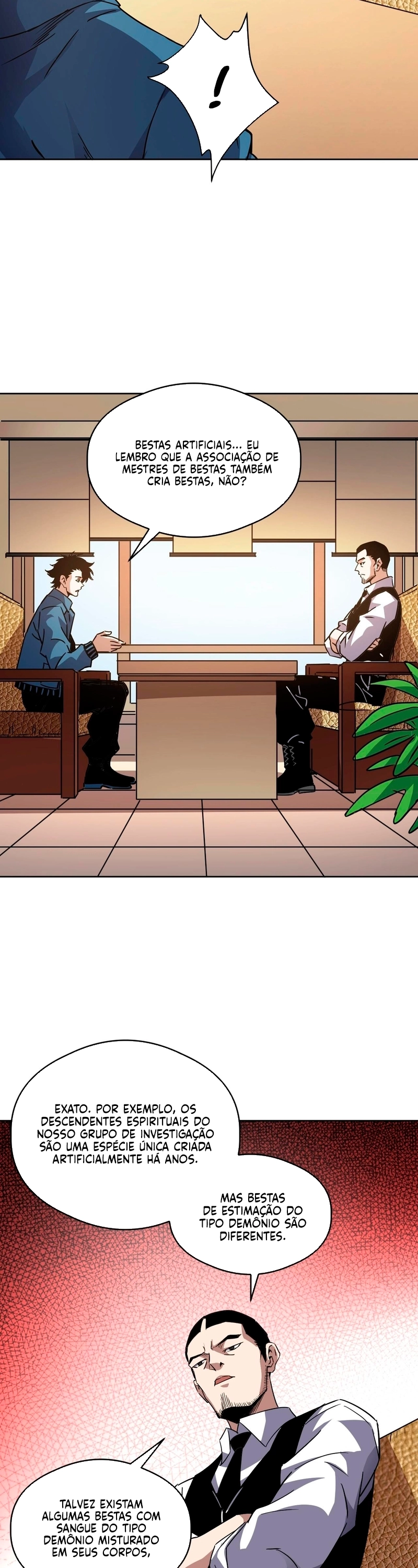 Controle Global de Bestas: Eu Posso Ver as Rotas de Evolução Capitulo 63 Pagina 11