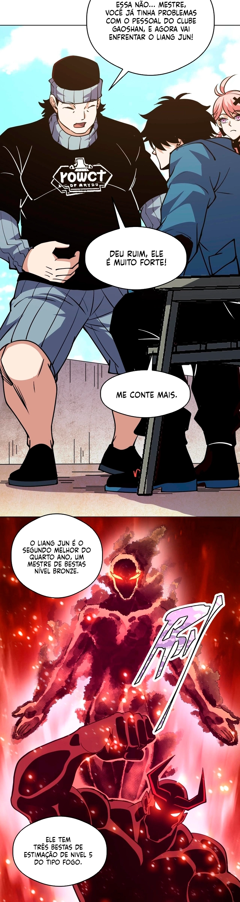 Controle Global de Bestas: Eu Posso Ver as Rotas de Evolução Capitulo 64 Pagina 12