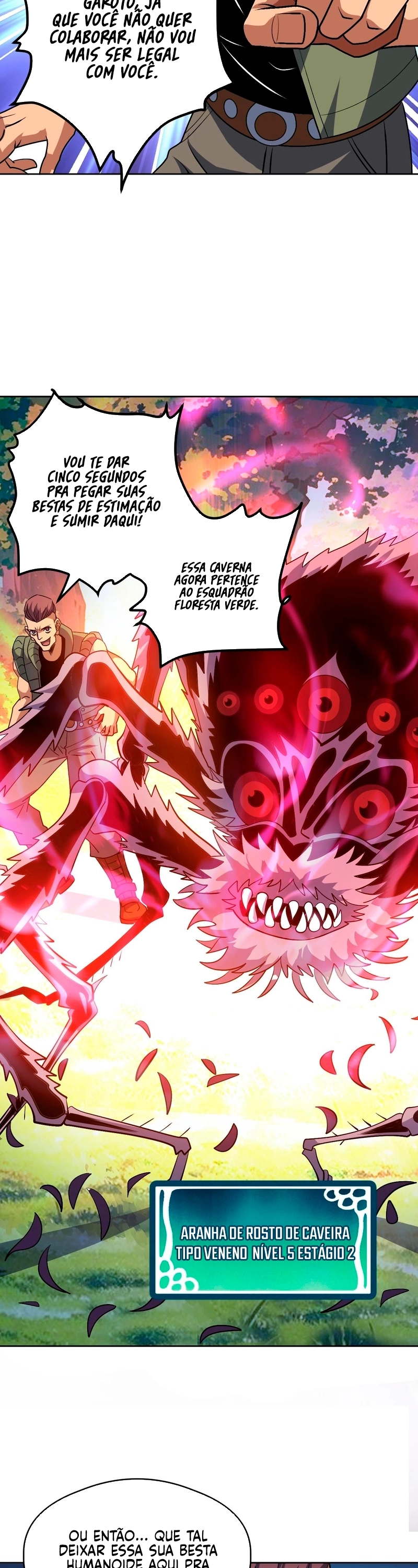 Controle Global de Bestas: Eu Posso Ver as Rotas de Evolução Capitulo 68 Pagina 12