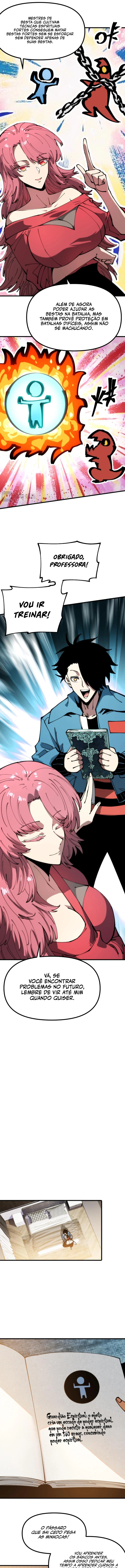 Controle Global de Bestas: Eu Posso Ver as Rotas de Evolução Capitulo 7 Pagina 8