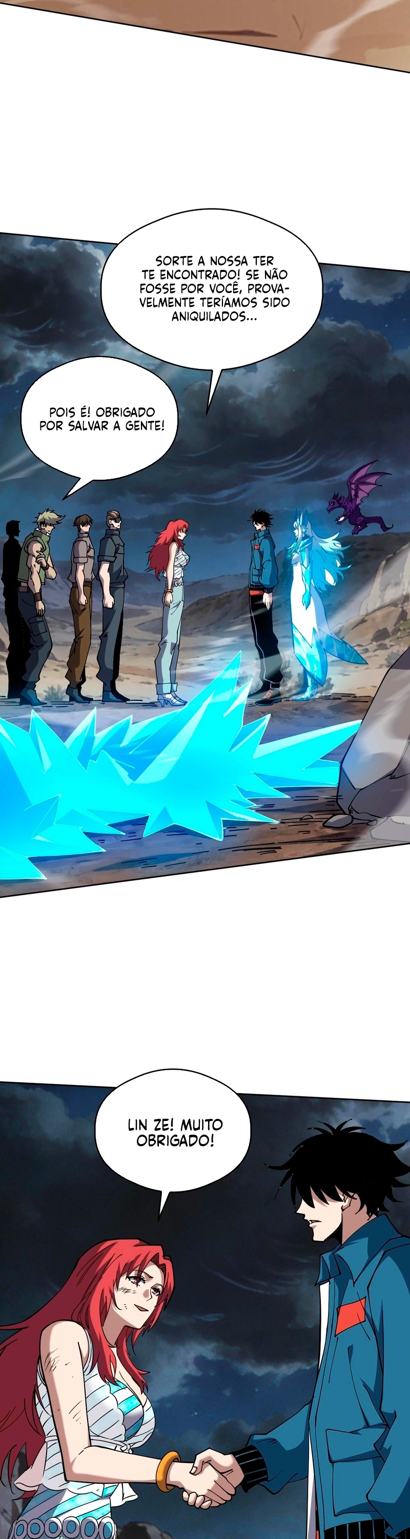 Controle Global de Bestas: Eu Posso Ver as Rotas de Evolução Capitulo 70 Pagina 24