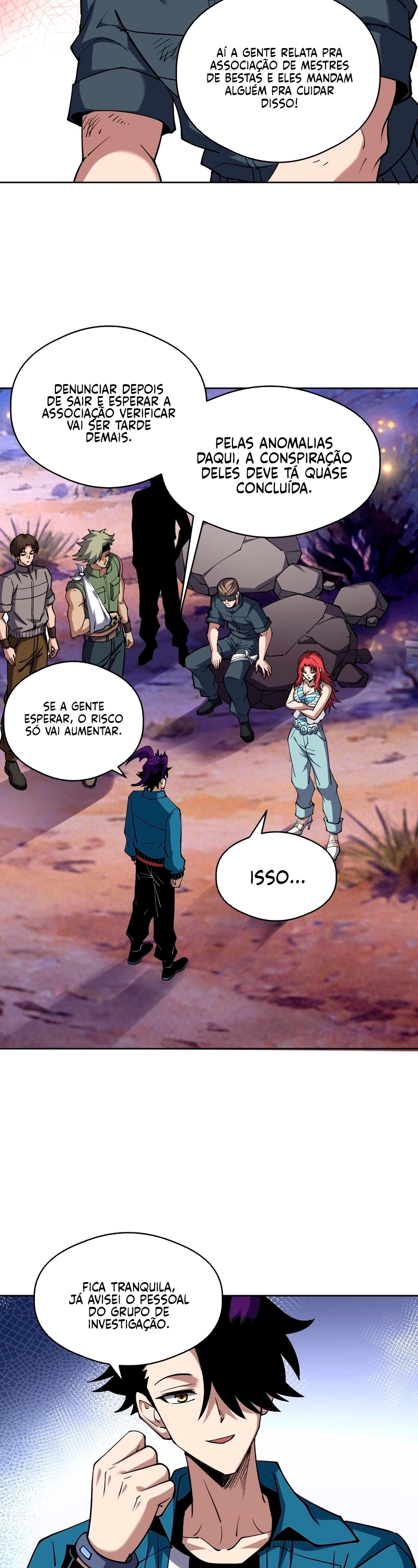 Controle Global de Bestas: Eu Posso Ver as Rotas de Evolução Capitulo 71 Pagina 7