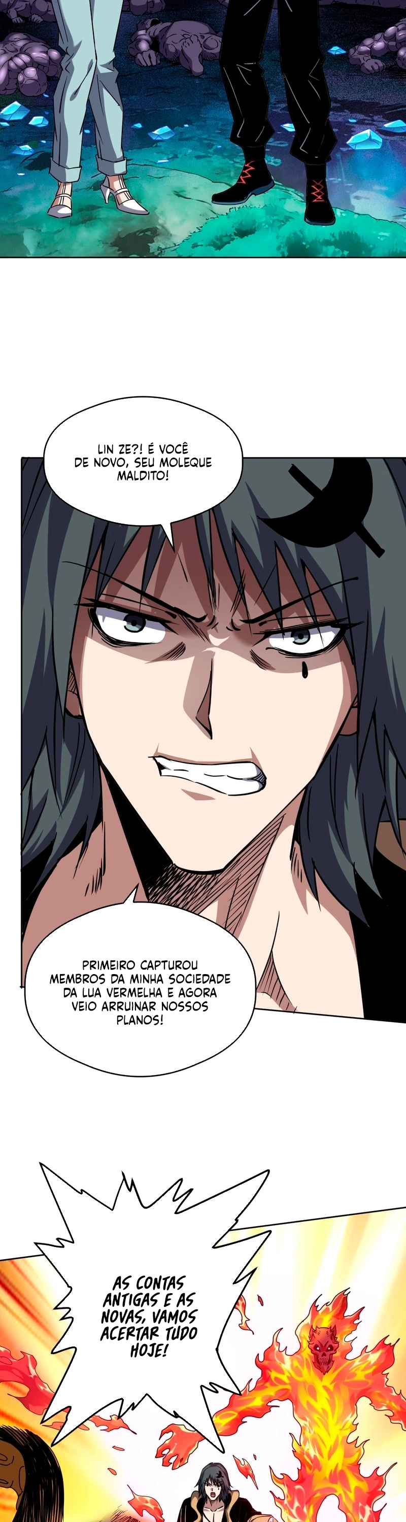 Controle Global de Bestas: Eu Posso Ver as Rotas de Evolução Capitulo 72 Pagina 24