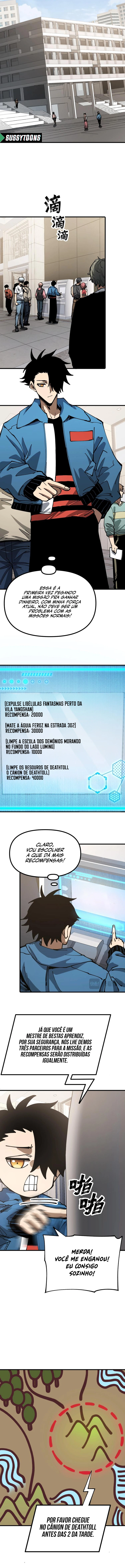 Controle Global de Bestas: Eu Posso Ver as Rotas de Evolução Capitulo 8 Pagina 6