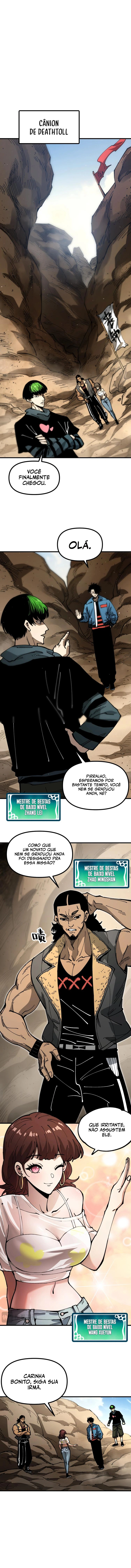 Controle Global de Bestas: Eu Posso Ver as Rotas de Evolução Capitulo 8 Pagina 7