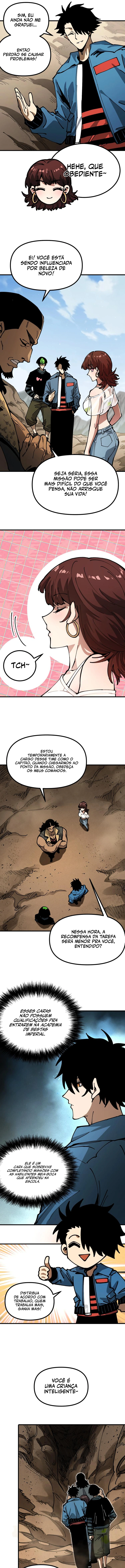 Controle Global de Bestas: Eu Posso Ver as Rotas de Evolução Capitulo 8 Pagina 8