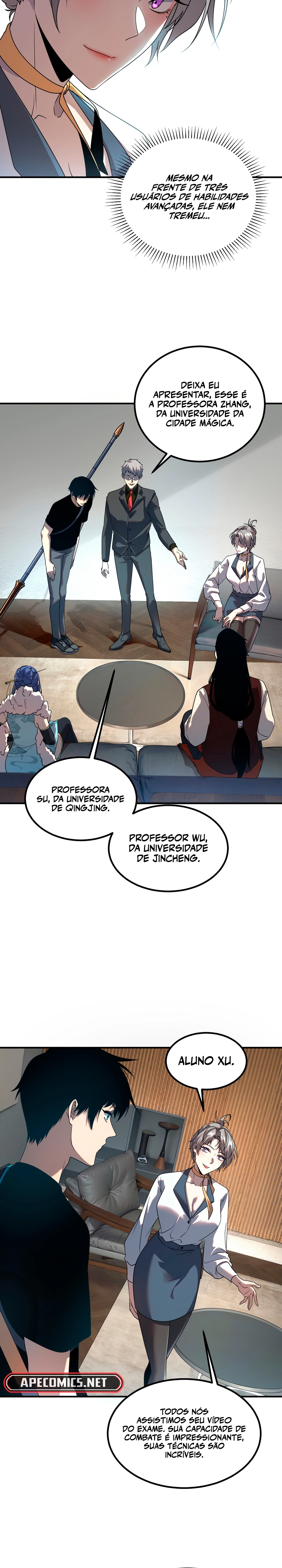 Despertando o Trovão Roxo no Início Capitulo 10 Pagina 8