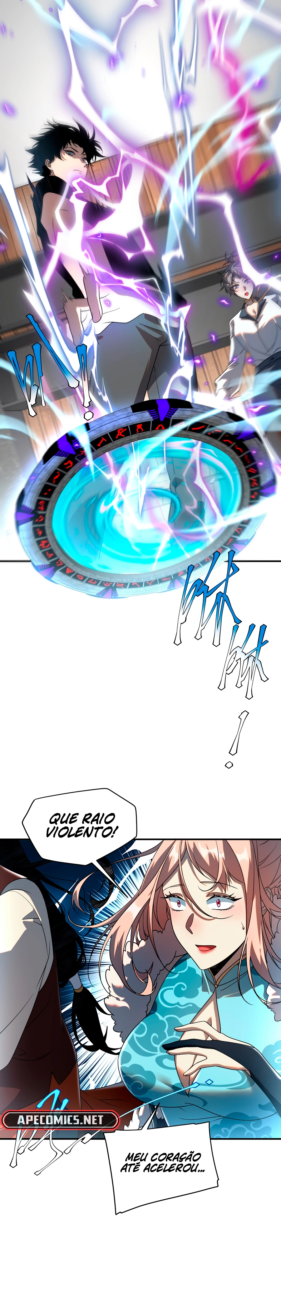 Despertando o Trovão Roxo no Início Capitulo 10 Pagina 10