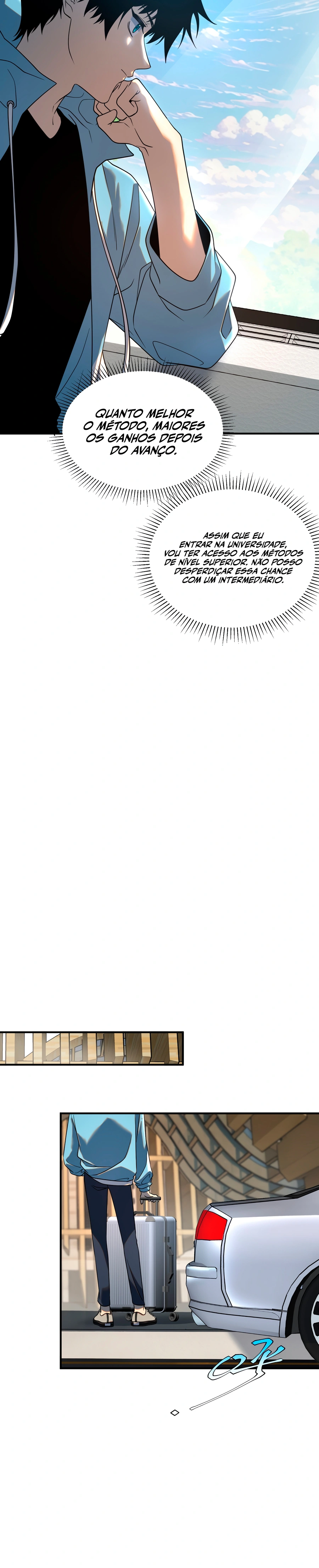 Despertando o Trovão Roxo no Início Capitulo 11 Pagina 6