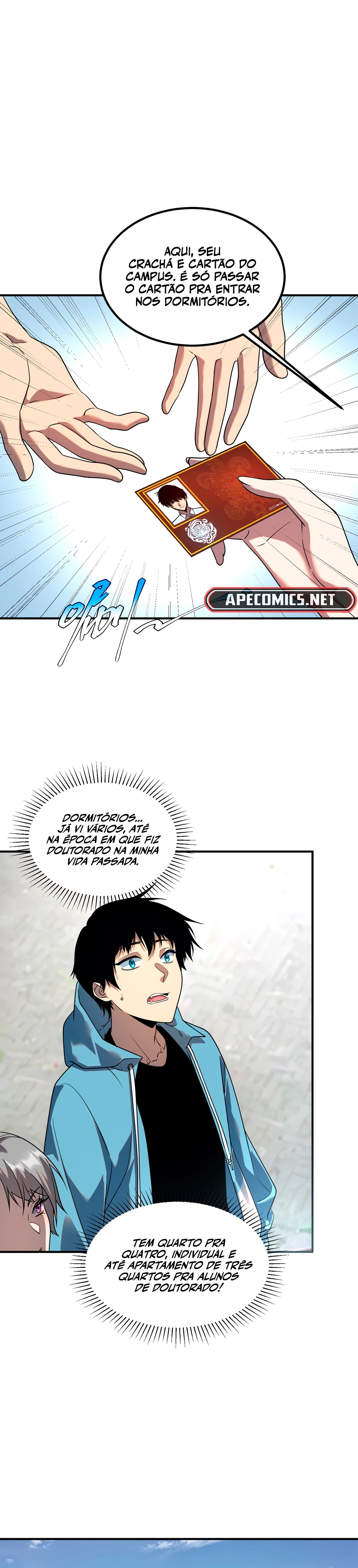 Despertando o Trovão Roxo no Início Capitulo 11 Pagina 8