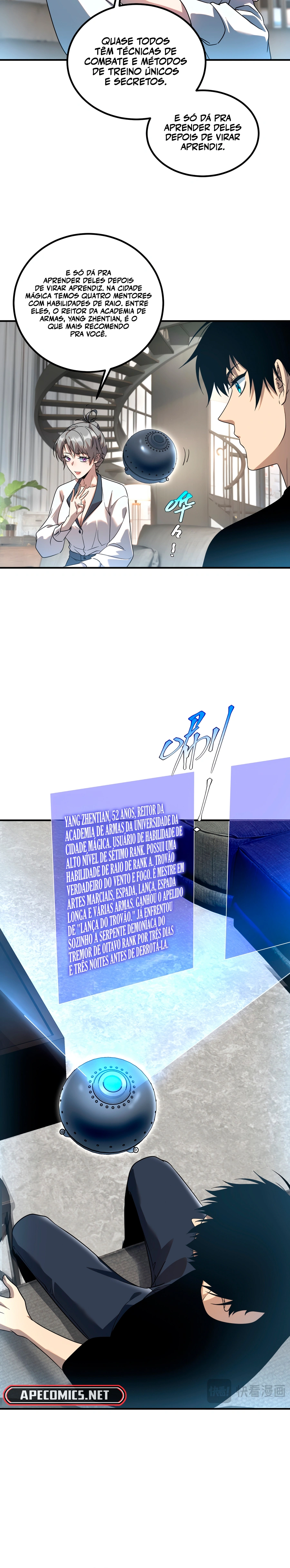 Despertando o Trovão Roxo no Início Capitulo 11 Pagina 12