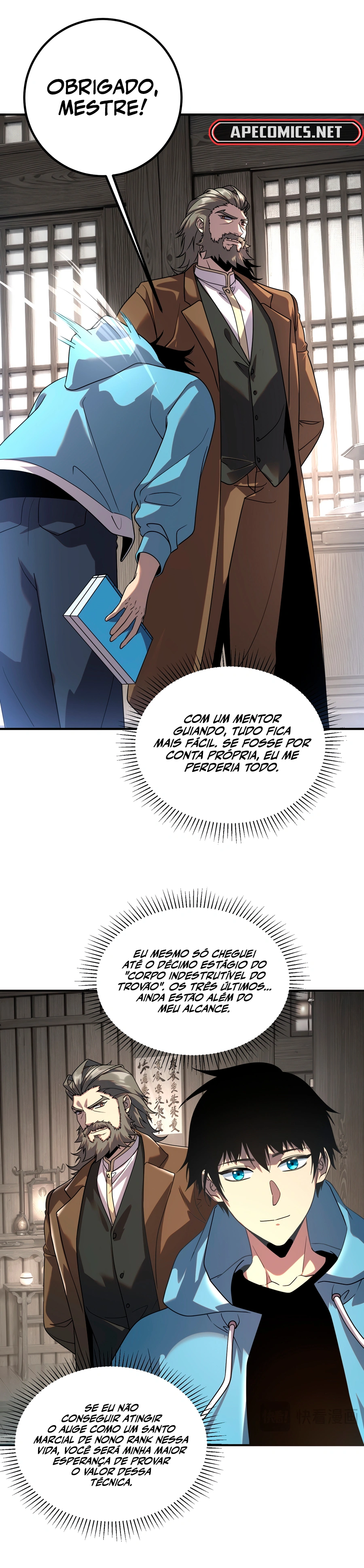 Despertando o Trovão Roxo no Início Capitulo 12 Pagina 6