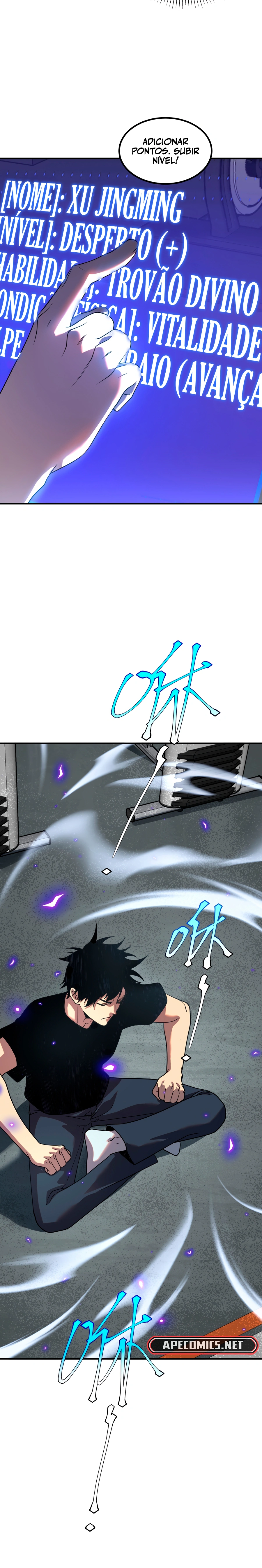 Despertando o Trovão Roxo no Início Capitulo 12 Pagina 10