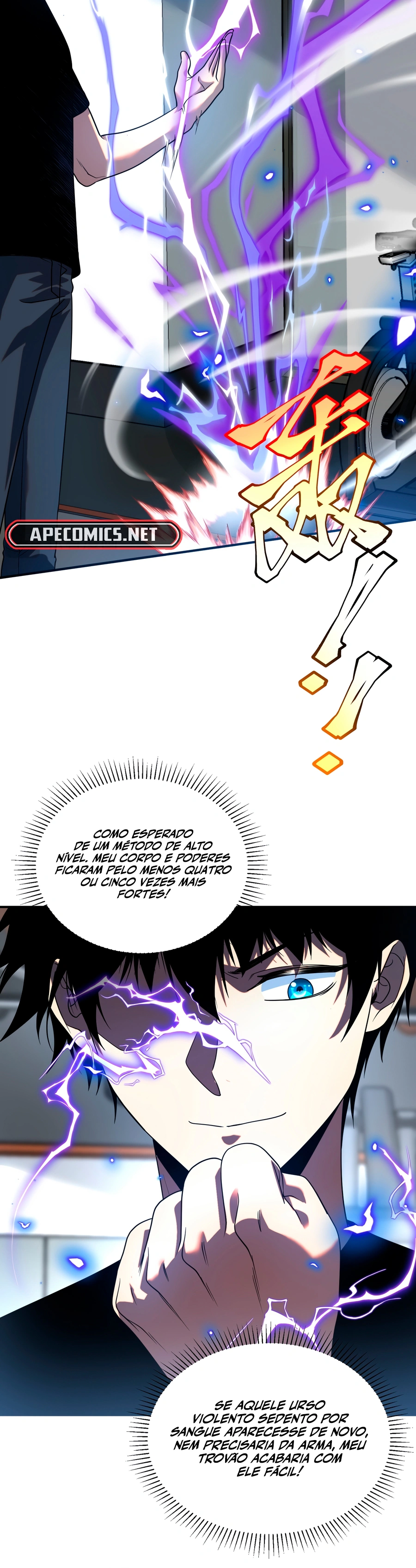 Despertando o Trovão Roxo no Início Capitulo 12 Pagina 12