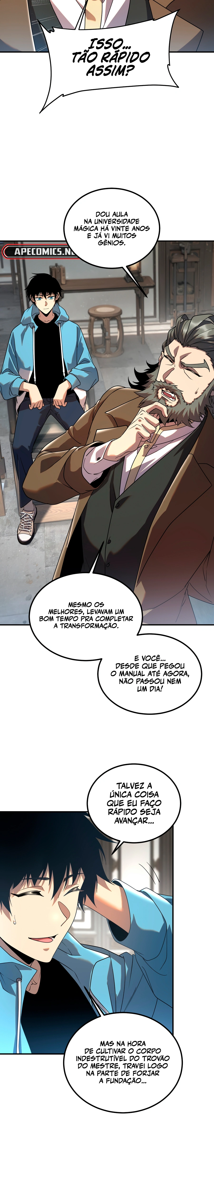 Despertando o Trovão Roxo no Início Capitulo 12 Pagina 14