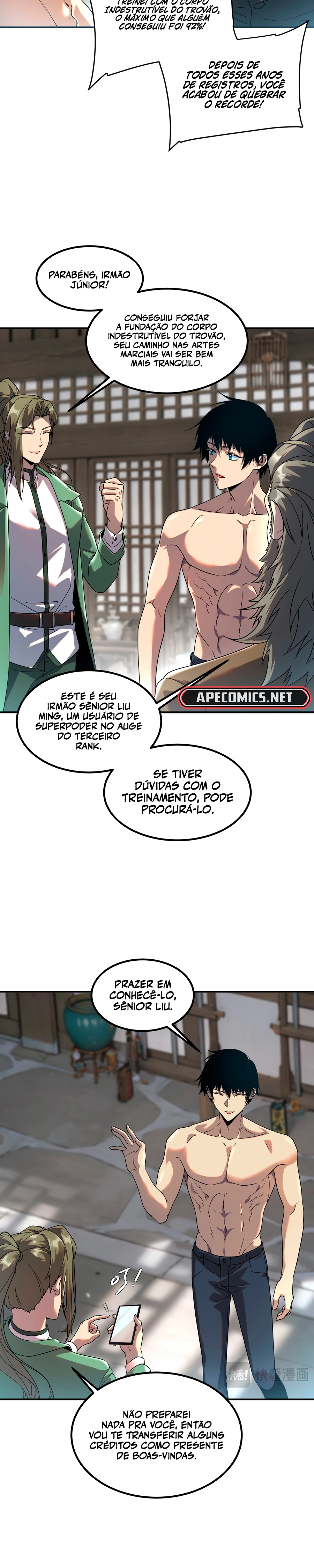 Despertando o Trovão Roxo no Início Capitulo 13 Pagina 6