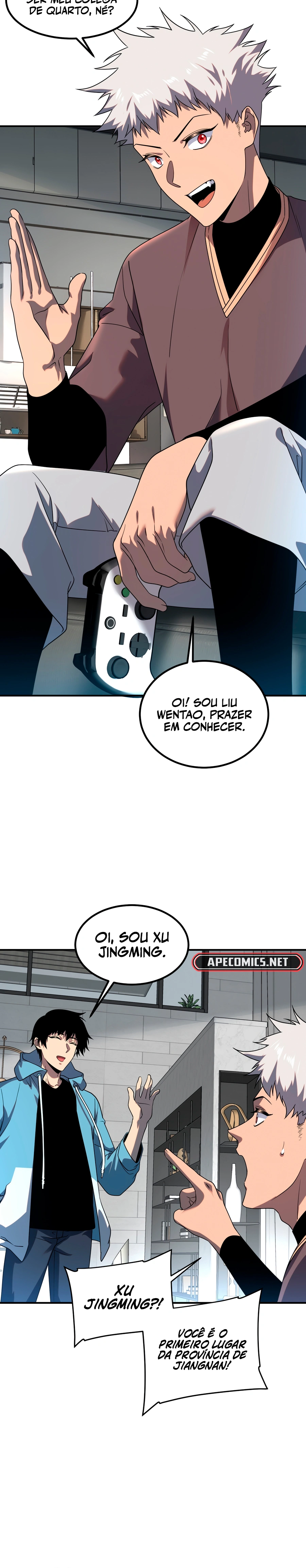 Despertando o Trovão Roxo no Início Capitulo 13 Pagina 8