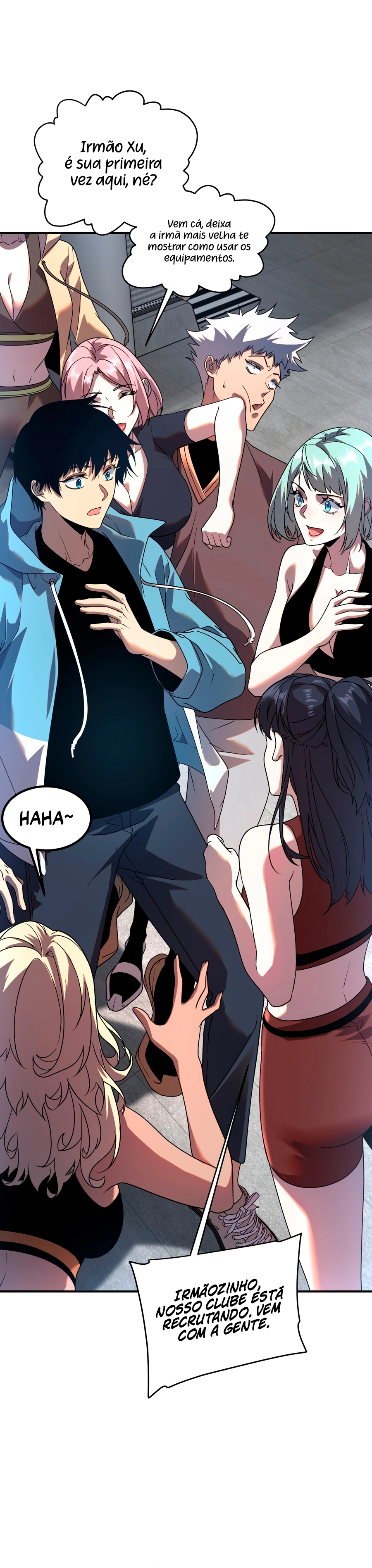 Despertando o Trovão Roxo no Início Capitulo 14 Pagina 4