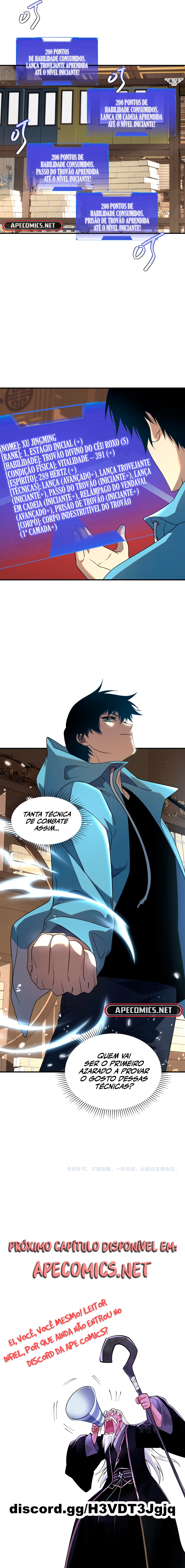 Despertando o Trovão Roxo no Início Capitulo 14 Pagina 17