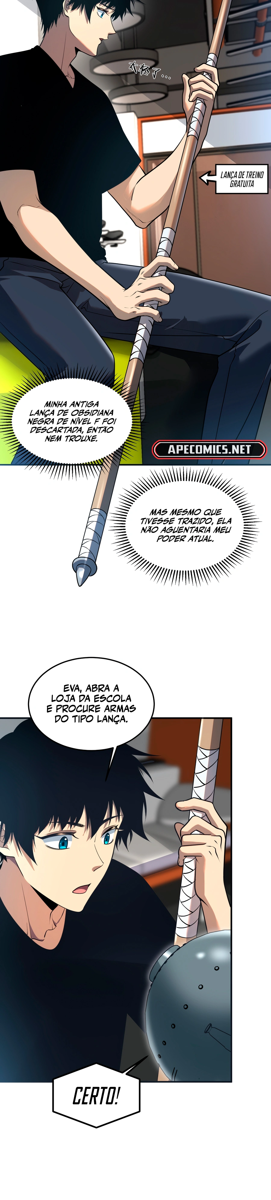 Despertando o Trovão Roxo no Início Capitulo 15 Pagina 4